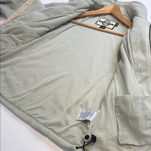 Vintage Green Whistler Fleece Jacket Women's Size Medium - Picture 7 of 8